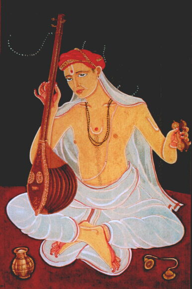 Tyagaraja (1767-1847) as visualised by S. Rajam