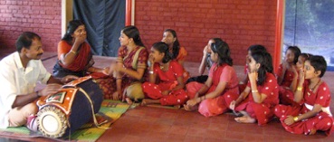 Vaitari lesson by Kalanilayam M Prakasan at Natanakairali